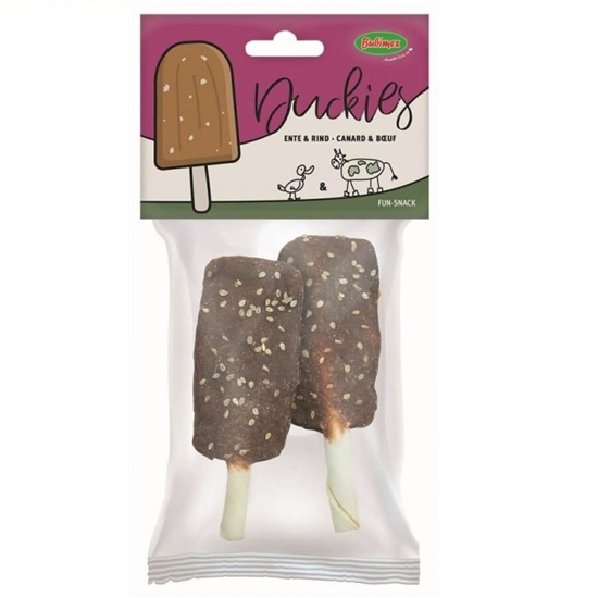 Picture of BUBIMEX Duckies x2 – Duck & Beef Dog Treats